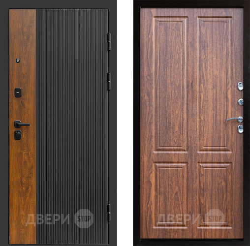 Входная металлическая Дверь Престиж Prestizh Премиум Орех светлый в Звенигород