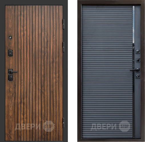 Входная металлическая Дверь Престиж Tvist Porte Черный кварц в Звенигород
