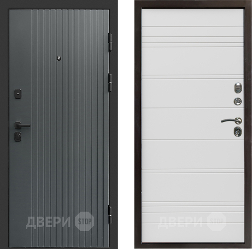 Дверь Престиж Tvist Grey Line Белый в Звенигород