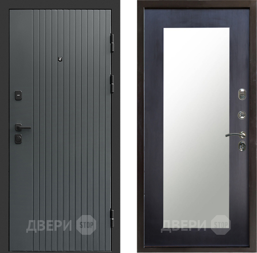 Дверь Престиж Tvist Grey Зеркло Пастораль Венге в Звенигород