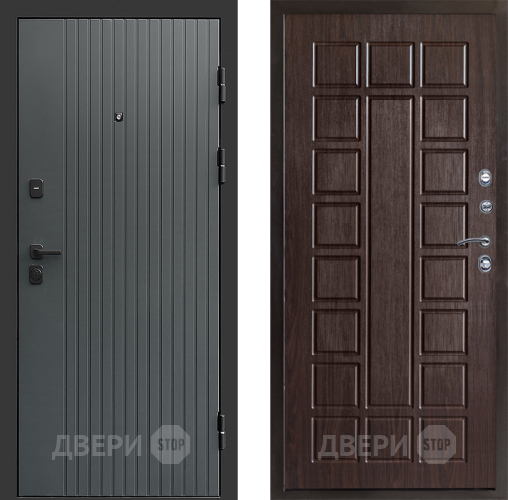 Входная металлическая Дверь Престиж Tvist Grey Престиж Венге в Звенигород