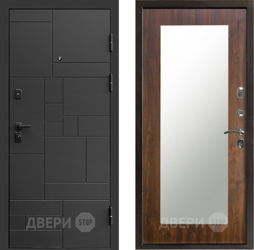 Дверь Престиж Kvadro Зеркло Пастораль Дуб в Звенигород