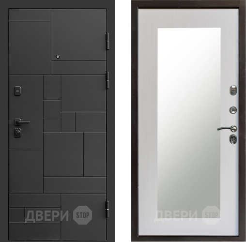 Дверь Престиж Kvadro Зеркло Пастораль Лиственница белая в Звенигород