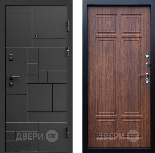 Дверь Престиж Kvadro Премиум Орех темный в Звенигород