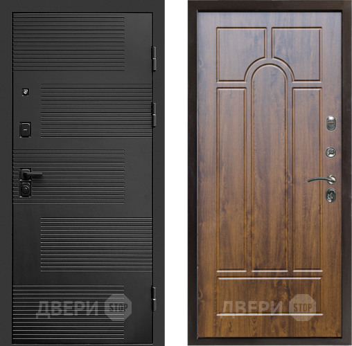 Входная металлическая Дверь Престиж Favorit Арка Дуб в Звенигород