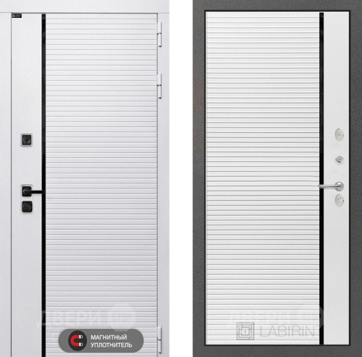 Дверь Лабиринт (LABIRINT) Royal 22 Белый софт в Звенигород