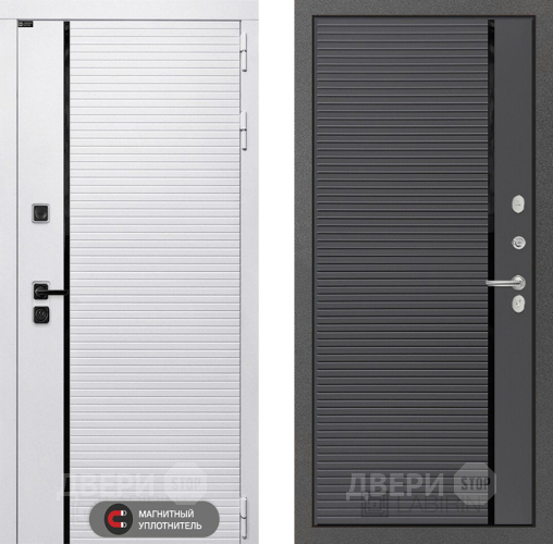 Дверь Лабиринт (LABIRINT) Royal 22 Графит софт в Звенигород