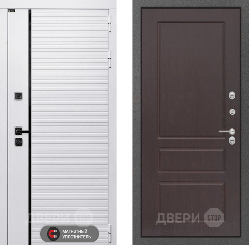 Дверь Лабиринт (LABIRINT) Royal 03 Орех премиум в Звенигород