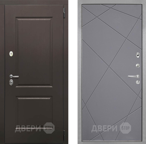 Дверь Интекрон (INTECRON) Кампо Лучи-М Графит софт в Звенигород
