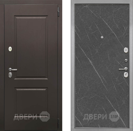 Дверь Интекрон (INTECRON) Кампо Гладкая Гранит лава оникс в Звенигород