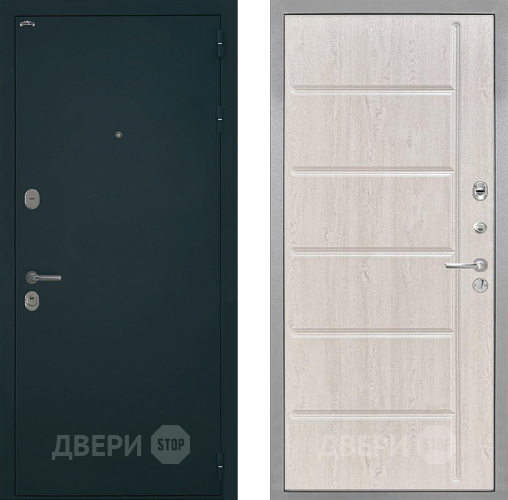 Входная металлическая Дверь Интекрон (INTECRON) Греция ФЛ-102 Сосна белая в Звенигород