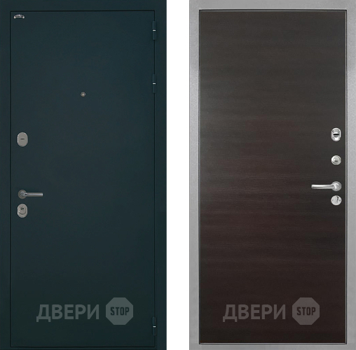 Входная металлическая Дверь Интекрон (INTECRON) Греция Гладкая Эковенге поперечный в Звенигород