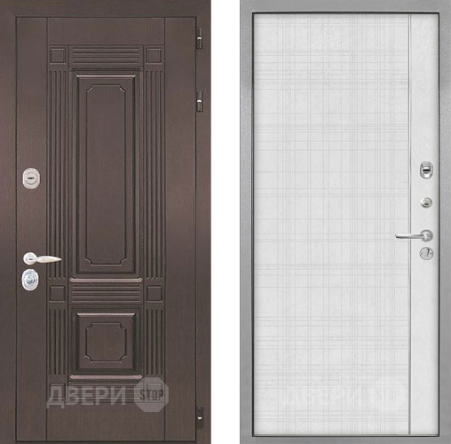 Дверь Интекрон (INTECRON) Италия В-07 с молдингом Лофт белый в Звенигород