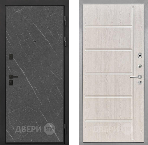 Дверь Интекрон (INTECRON) Профит Black Гранит Лава Оникс ФЛ-102 Сосна белая в Звенигород