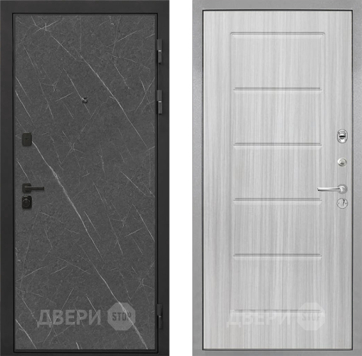 Дверь Интекрон (INTECRON) Профит Black Гранит Лава Оникс ФЛ-39 Сандал белый в Звенигород