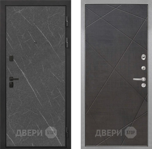 Дверь Интекрон (INTECRON) Профит Black Гранит Лава Оникс Лучи-М Венге распил кофе в Звенигород