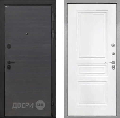 Дверь Интекрон (INTECRON) Профит Black Эковенге ФЛ-243 Белый матовый в Звенигород