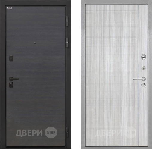 Дверь Интекрон (INTECRON) Профит Black Эковенге В-07 с молдингом Сандал белый в Звенигород