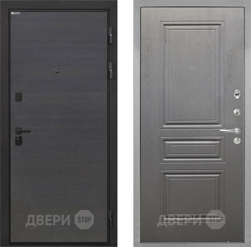 Дверь Интекрон (INTECRON) Профит Black Эковенге ФЛ-243 Графит вуд дуб в Звенигород