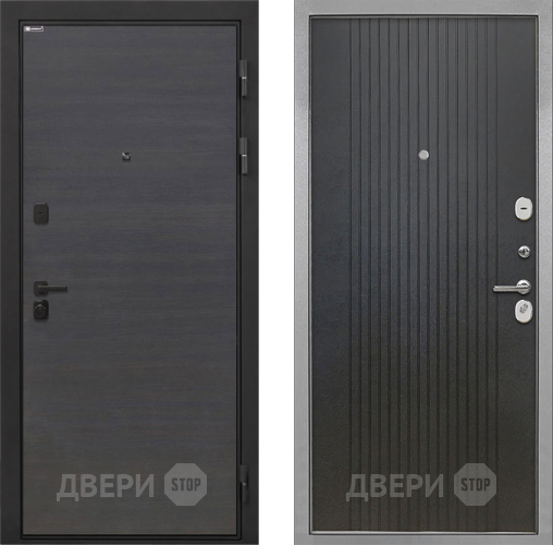 Дверь Интекрон (INTECRON) Профит Black Эковенге ФЛ-295 Лофт черный в Звенигород