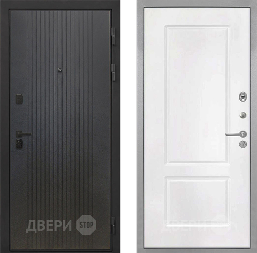 Дверь Интекрон (INTECRON) Профит Black ФЛ-295 КВ-2 Белый матовый в Звенигород