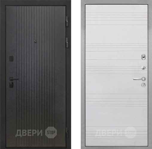 Дверь Интекрон (INTECRON) Профит Black ФЛ-295 ФЛ-316 Белый ясень в Звенигород