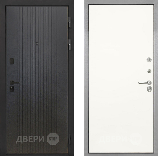 Дверь Интекрон (INTECRON) Профит Black ФЛ-295 Гладкая Слоновая кость в Звенигород