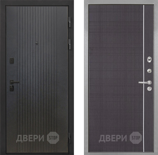 Входная металлическая Дверь Интекрон (INTECRON) Профит Black ФЛ-295 В-07 с молдингом Венге в Звенигород