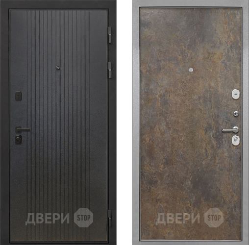 Дверь Интекрон (INTECRON) Профит Black ФЛ-295 Гладкая Гранж в Звенигород