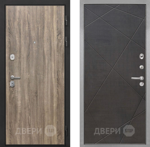 Дверь Интекрон (INTECRON) Гектор Дуб Турин Лучи-М Венге распил кофе в Звенигород