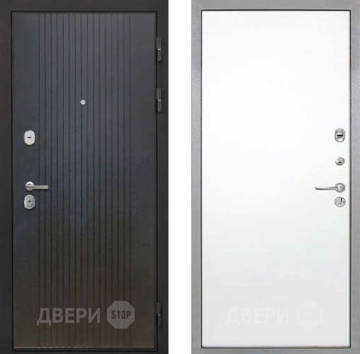 Входная металлическая Дверь Интекрон (INTECRON) Гектор ФЛ-295 Гладкая Силк Сноу в Звенигород