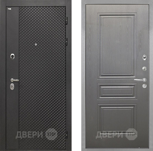 Дверь Интекрон (INTECRON) Олимпия Black 4К ФЛ-243 Графит вуд дуб в Звенигород