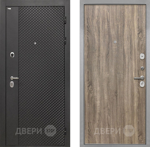 Дверь Интекрон (INTECRON) Олимпия Black 4К Гладкая Дуб турин в Звенигород