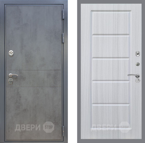 Дверь Рекс (REX) ФЛ-290 FL-39 Сандал белый в Звенигород