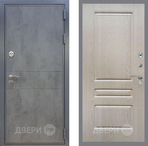 Дверь Рекс (REX) ФЛ-290 FL-243 Беленый дуб в Звенигород