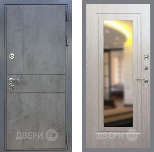 Дверь Рекс (REX) ФЛ-290 FLZ-120 Беленый дуб в Звенигород