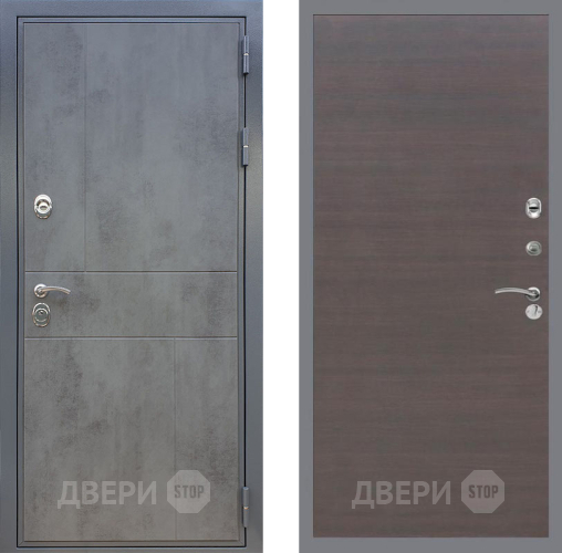 Дверь Рекс (REX) ФЛ-290 GL венге поперечный в Звенигород