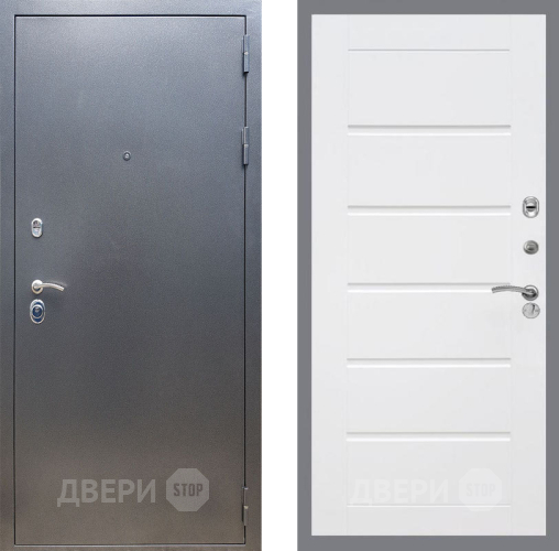 Входная металлическая Дверь Рекс (REX) 11 Сити Белый ясень в Звенигород