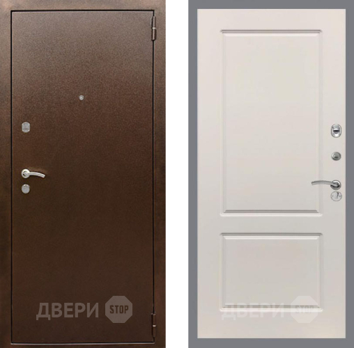 Дверь Рекс (REX) 1А Медный Антик FL-117 Шампань в Звенигород