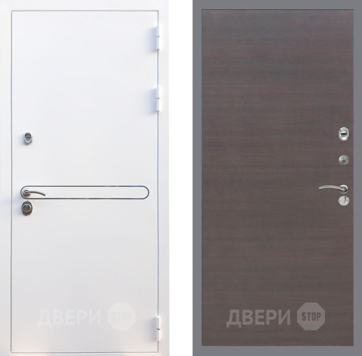 Входная металлическая Дверь Рекс (REX) 27 GL венге поперечный в Звенигород