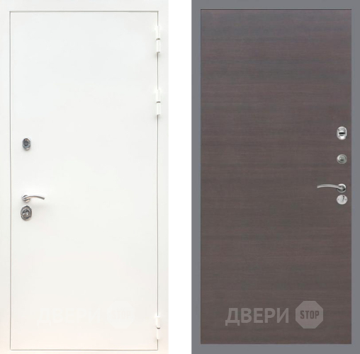 Дверь Рекс (REX) 5 Белая Шагрень GL венге поперечный в Звенигород
