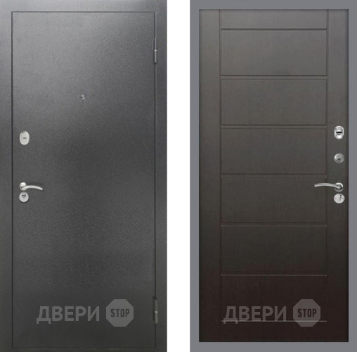 Дверь Рекс (REX) 2А Серебро Антик Сити Венге в Звенигород