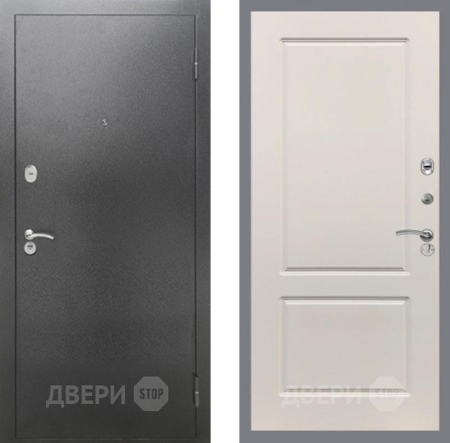 Дверь Рекс (REX) 2А Серебро Антик FL-117 Шампань в Звенигород