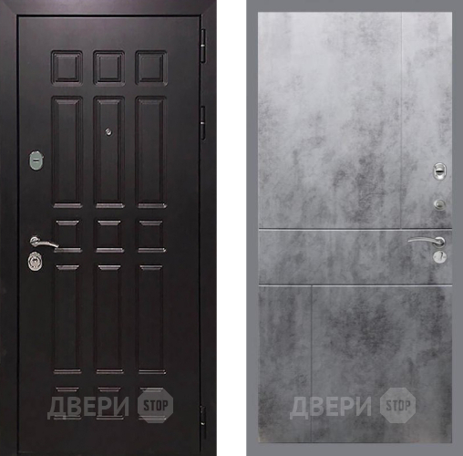 Дверь Рекс (REX) 8 FL-290 Бетон темный в Звенигород
