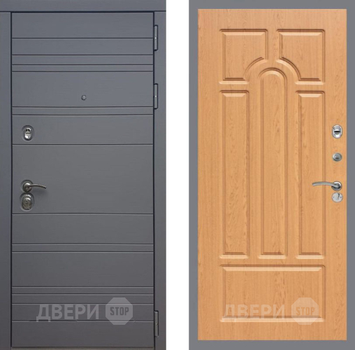 Дверь Рекс (REX) 14 силк титан FL-58 Дуб в Звенигород