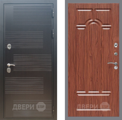 Дверь Рекс (REX) премиум 185 FL-58 орех тисненый в Звенигород
