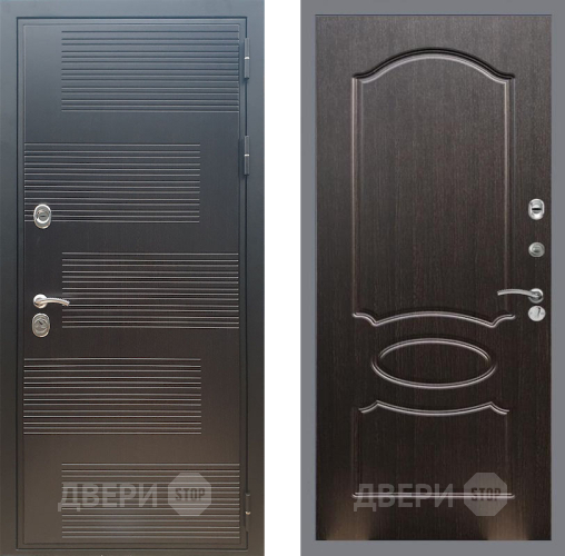 Дверь Рекс (REX) премиум 185 FL-128 Венге светлый в Звенигород