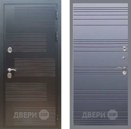 Дверь Рекс (REX) премиум 185 Line Силк титан в Звенигород