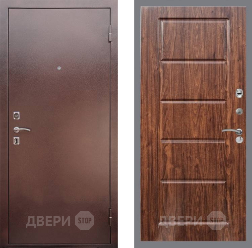 Дверь Рекс (REX) 1 FL-39 орех тисненый в Звенигород