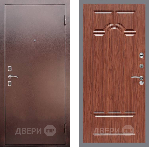 Дверь Рекс (REX) 1 FL-58 орех тисненый в Звенигород